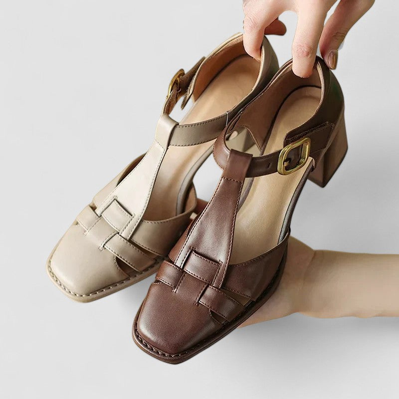 Alina | Tacchi Block T-Strap
