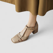 Alina | Tacchi Block T-Strap