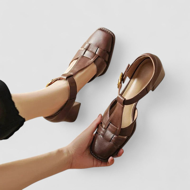 Alina | Tacchi Block T-Strap