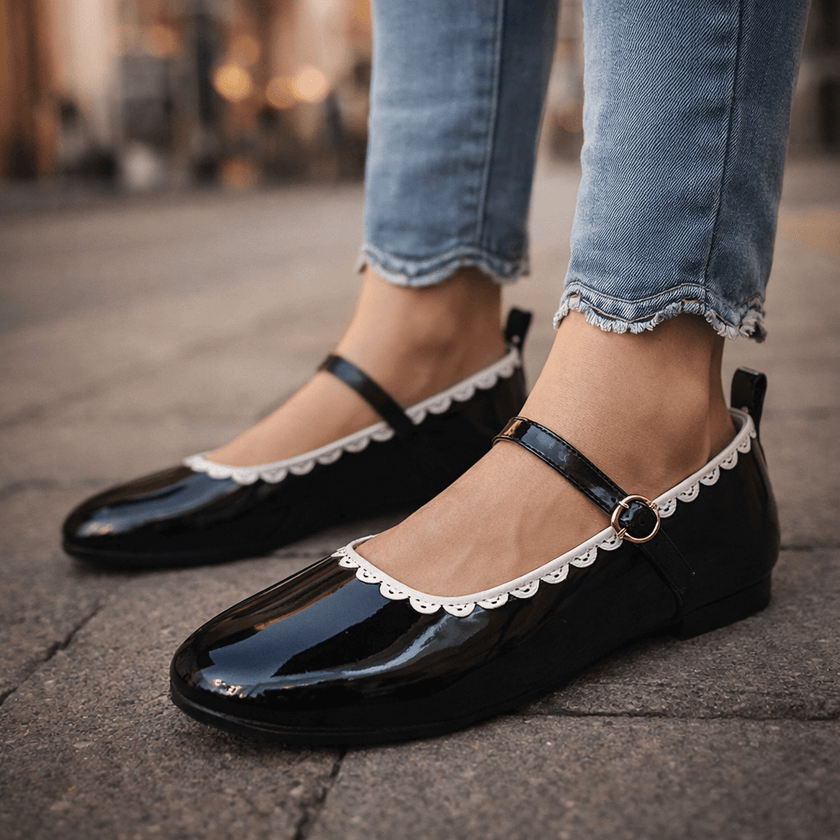 Odette Noir Ballerine