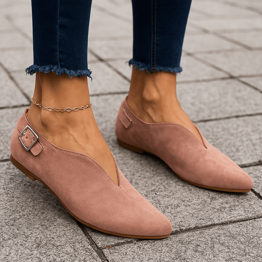 Mocassini in Suede Bella
