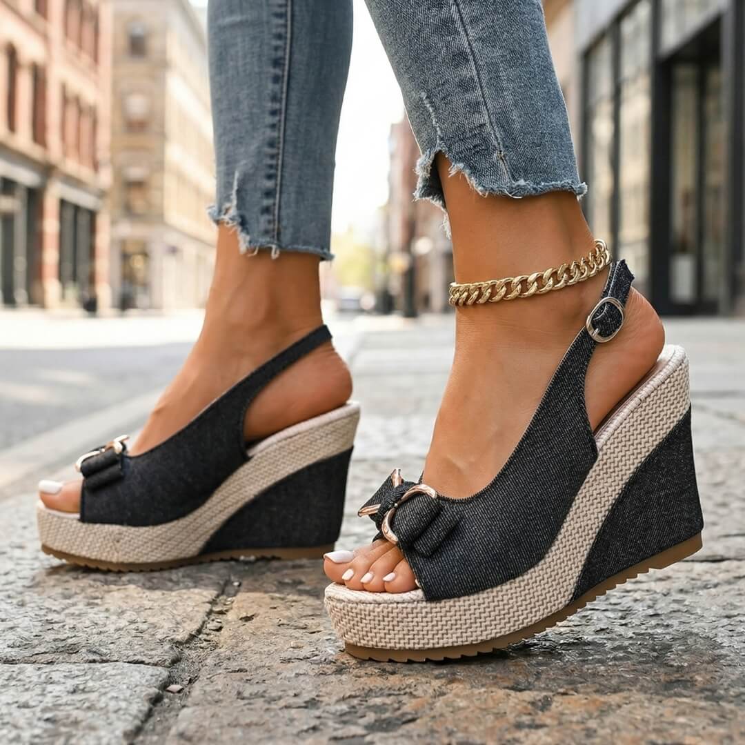 Sandali Wedge Denora