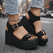 Naia Wedge con Fibbia